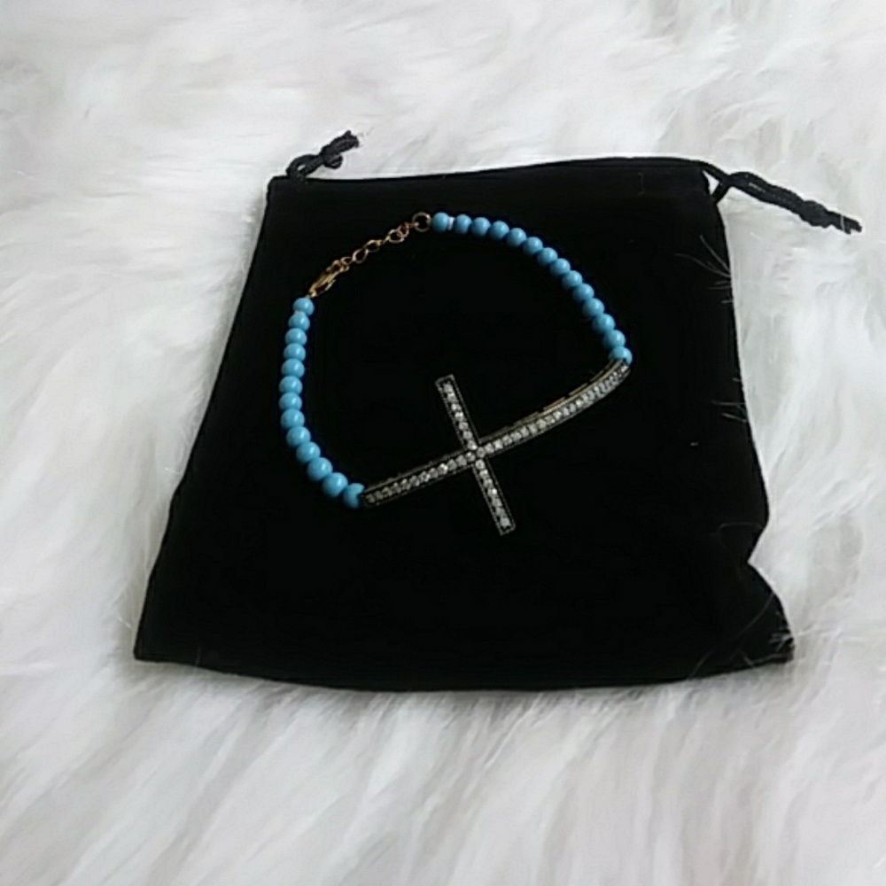 Cross bracelet 14k Gold